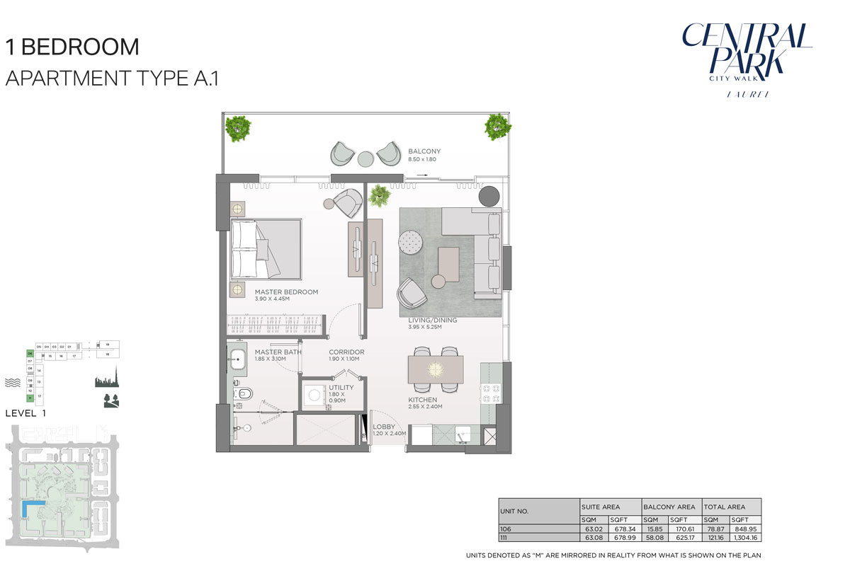 1 Bedroom