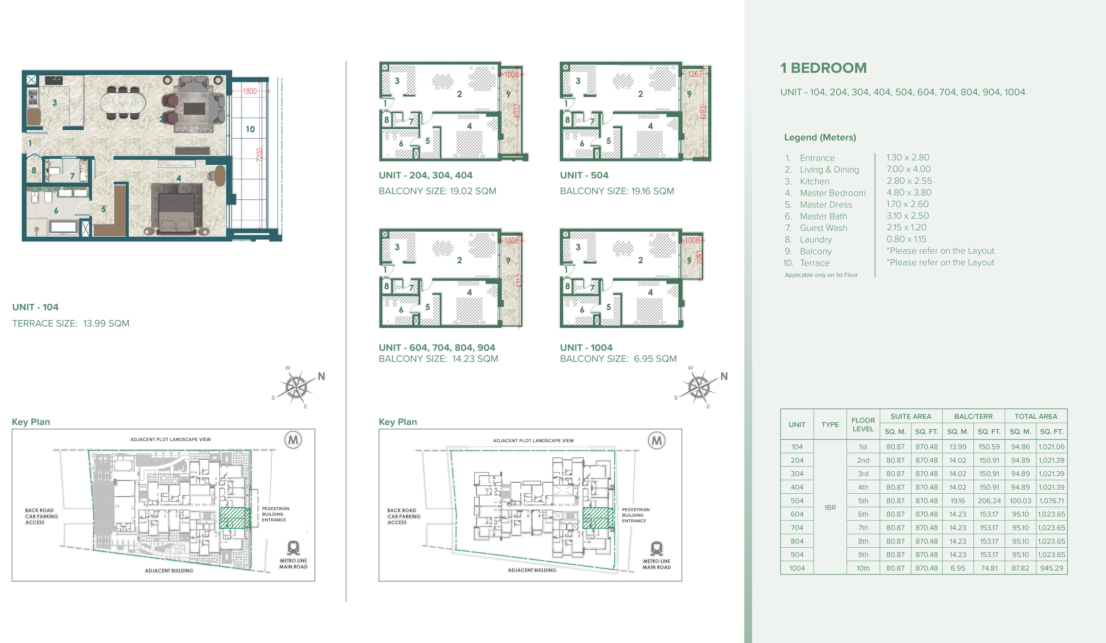 1 Bedroom