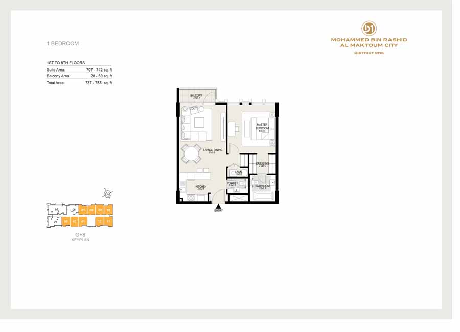 1 Bedroom