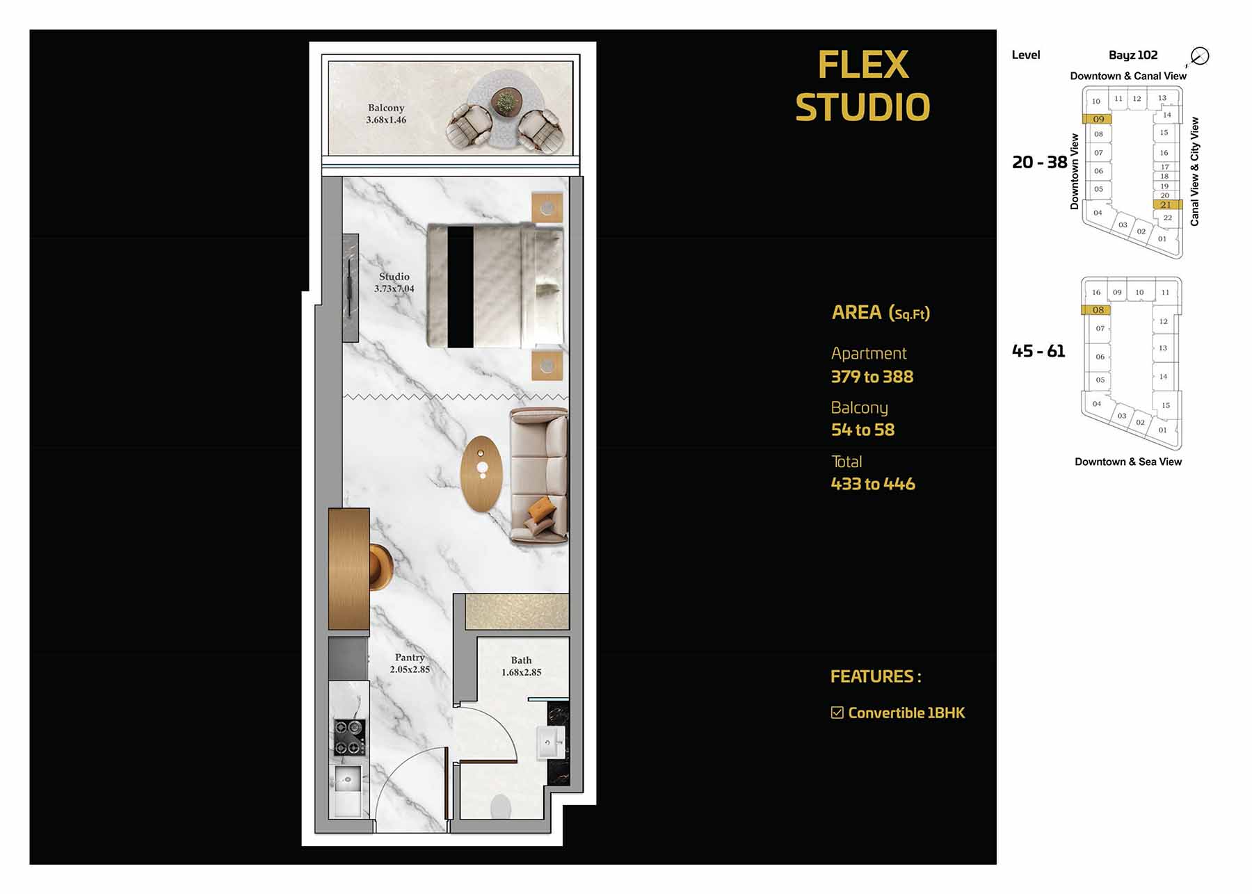 1 Bedroom