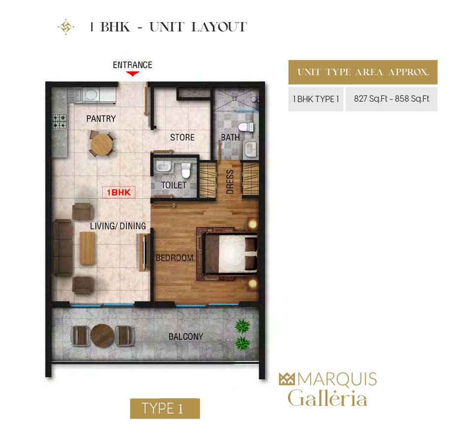 1 Bedroom