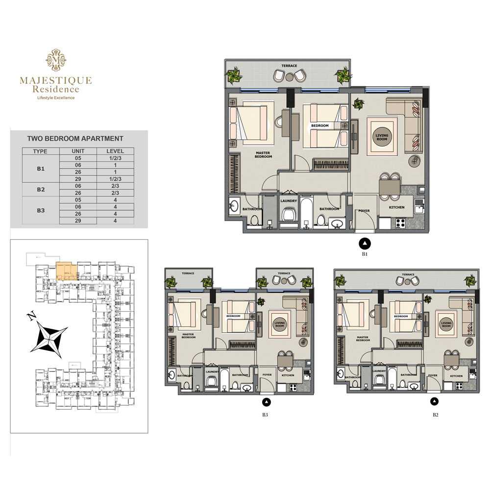2 Bedroom