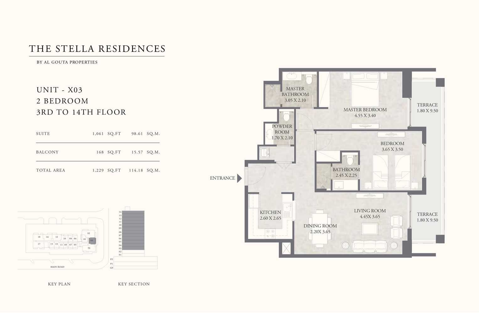 2 Bedroom