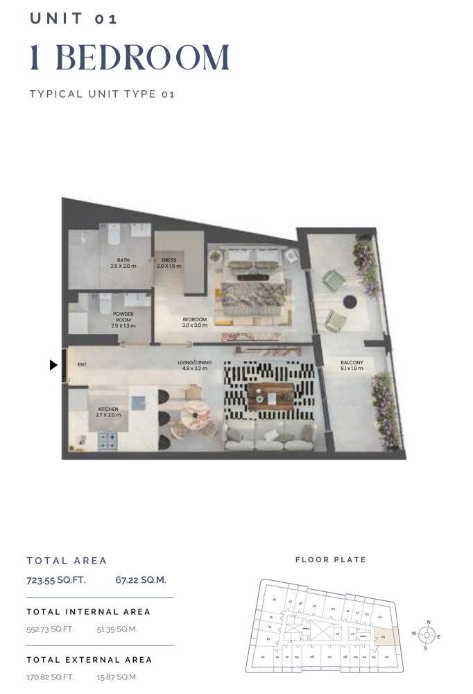 2 Bedroom